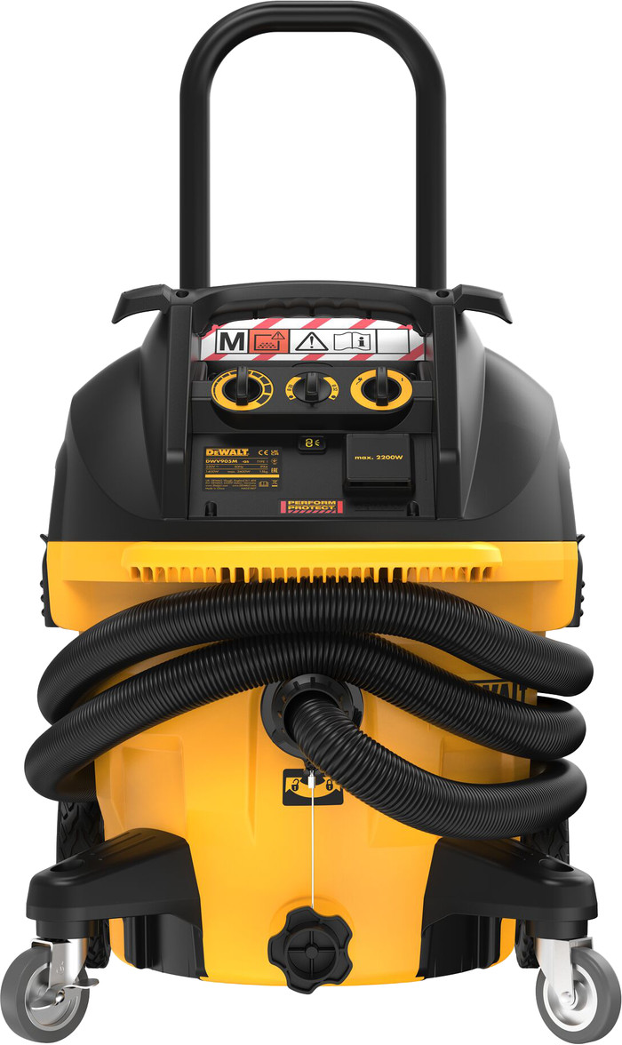DeWalt DWV905M-QS + DeWalt DWV9402-XJ (5x) voorkant