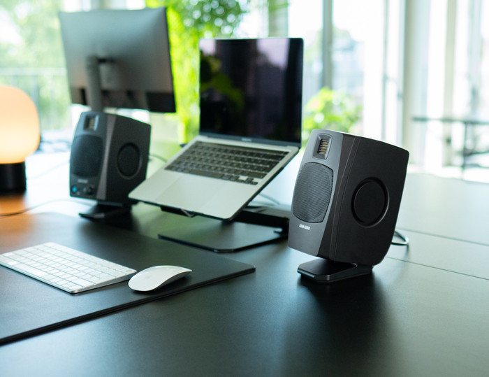 ADAM Audio D3V Black product in use