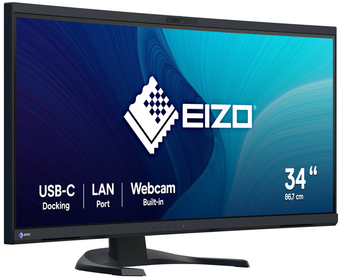 EIZO FlexScan EV3450XC-BK front