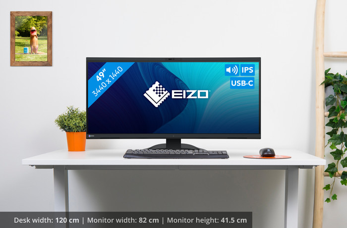 EIZO FlexScan EV3450XC-BK visual Coolblue 1