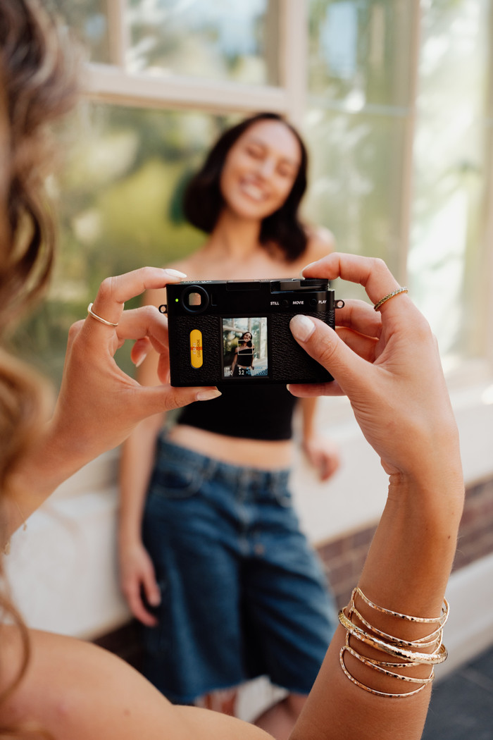 Fujifilm X Half Black product in use