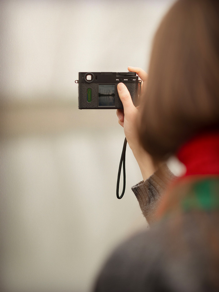 Fujifilm X Half Black product in use