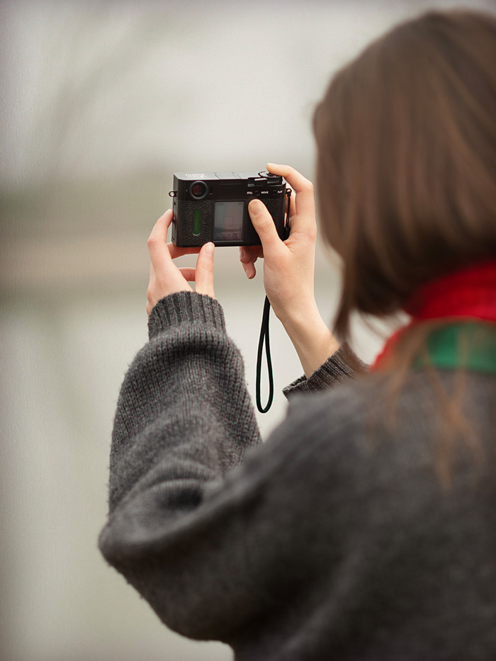 Fujifilm X Half Black product in use