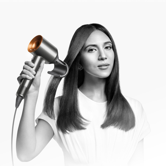 Dyson Supersonic Straight + Wavy Prussian Blue visual leverancier
