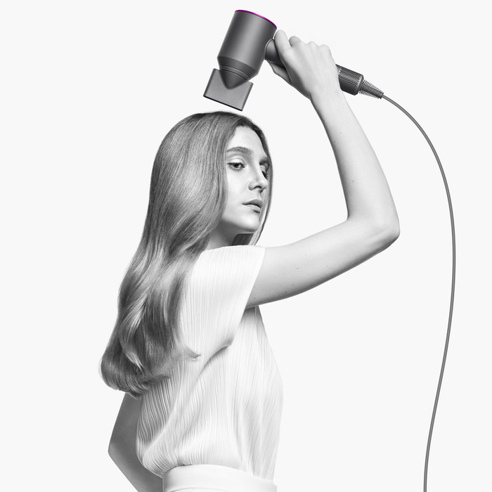 Dyson Supersonic Straight + Wavy Prussian Blue visual leverancier
