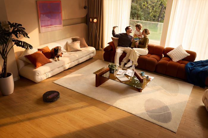 Roborock Saros Z70 R&D Black product in gebruik