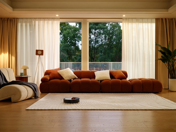 Roborock Saros Z70 Silver product in gebruik