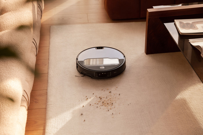 Roborock Saros Z70 Silver product in gebruik