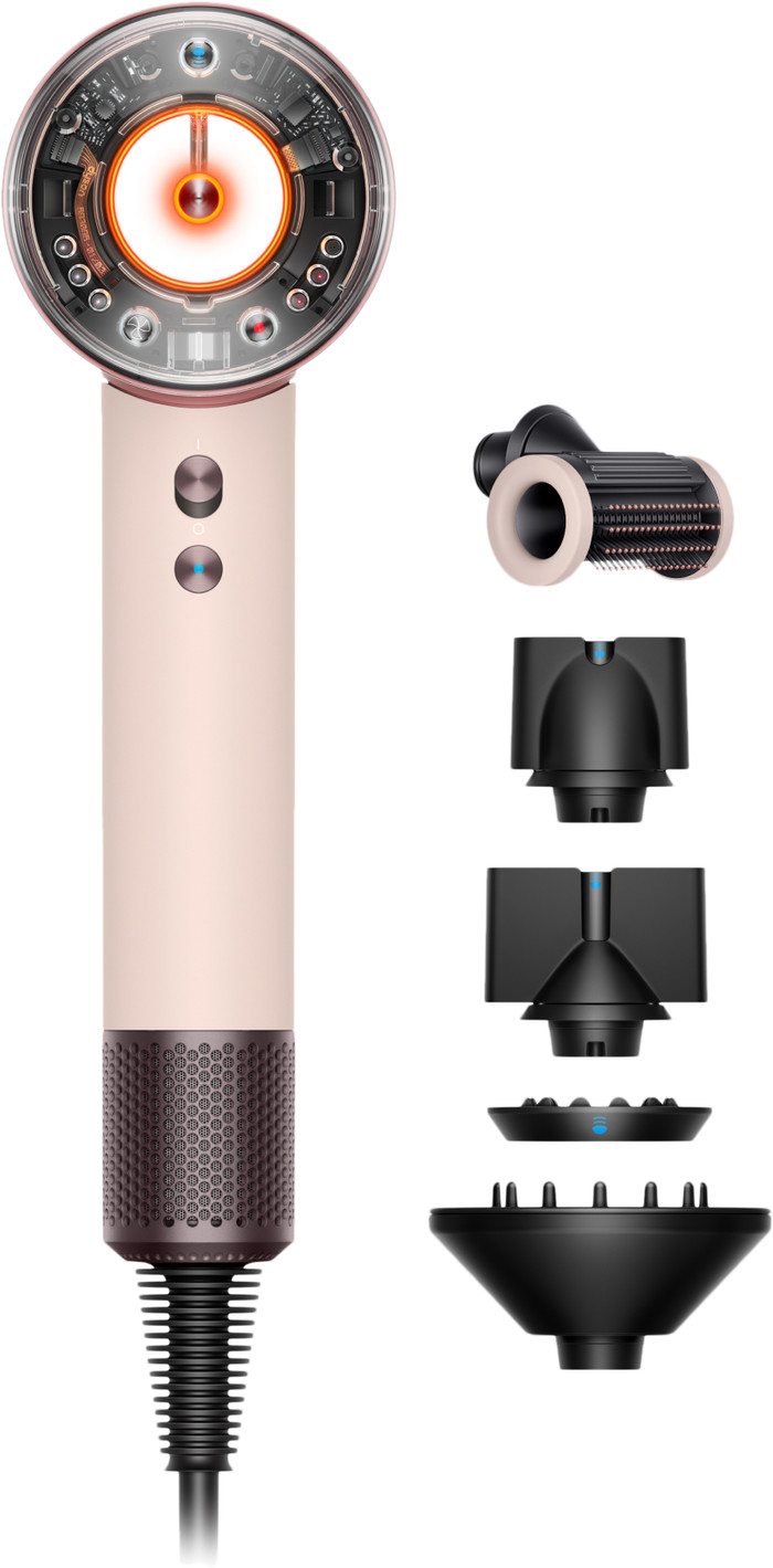 Dyson Supersonic Nural Straight + Wavy Ceramic Pink Main Image