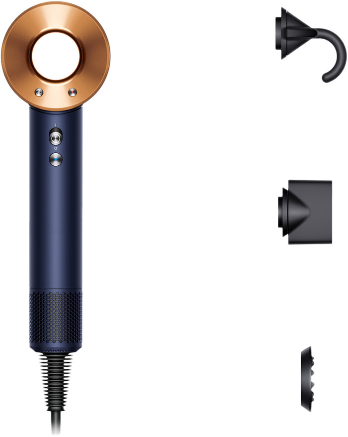 Dyson Supersonic Straight + Wavy Prussian Blue accessoire