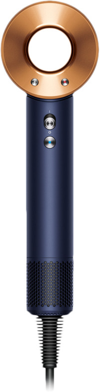 Dyson Supersonic Straight + Wavy Prussian Blue linkerkant