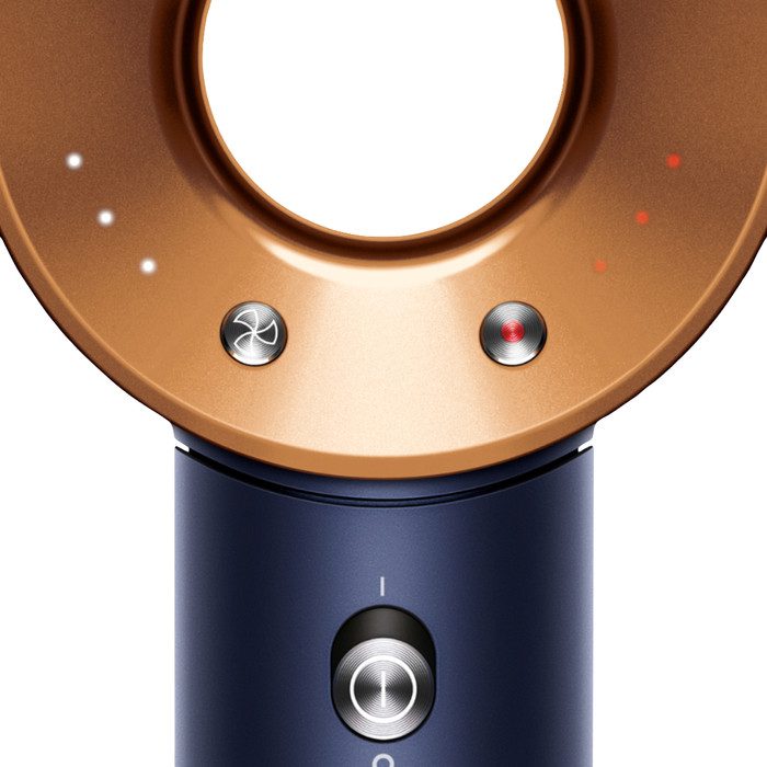 Dyson Supersonic Curly + Coily Prussian Blue detail