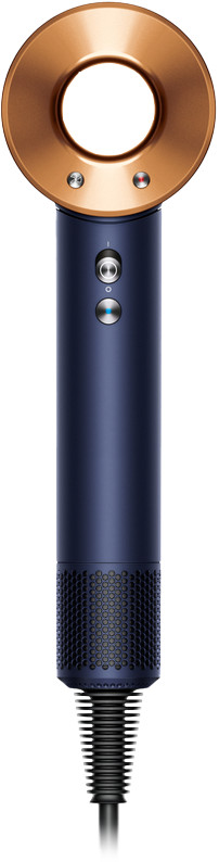 Dyson Supersonic Curly + Coily Prussian Blue left side