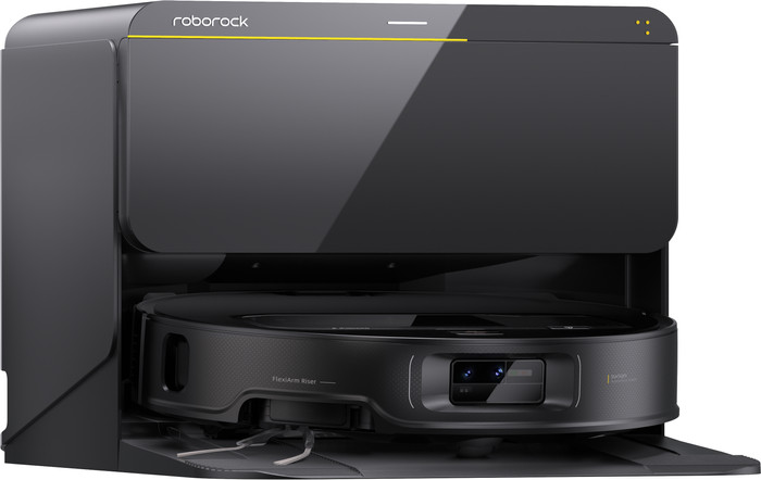 Roborock Saros Z70 R&D Black linkerkant