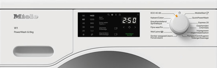 Miele WEB 368 WCS + Miele TEC 648 WP detail