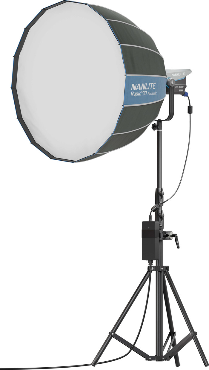 Nanlite Rapid Parabolic Softbox 90cm rechterkant