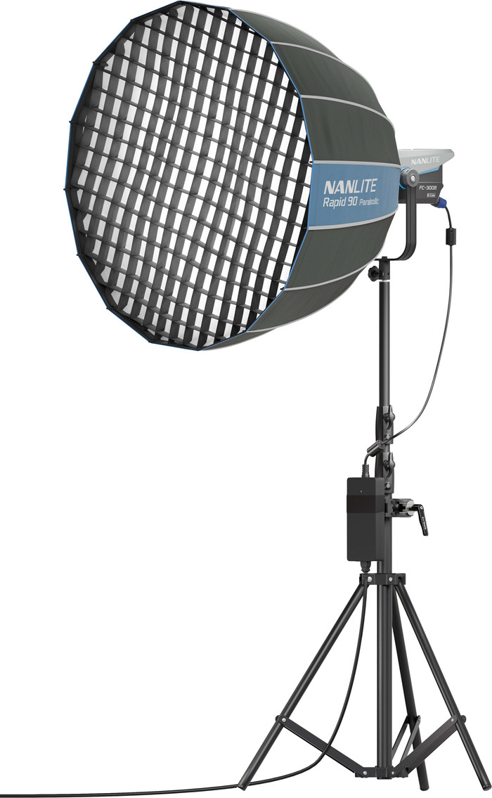 Nanlite Rapid Parabolic Softbox 90cm rechterkant