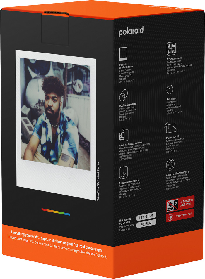 Polaroid Flip White + Color Film (8 units) packaging