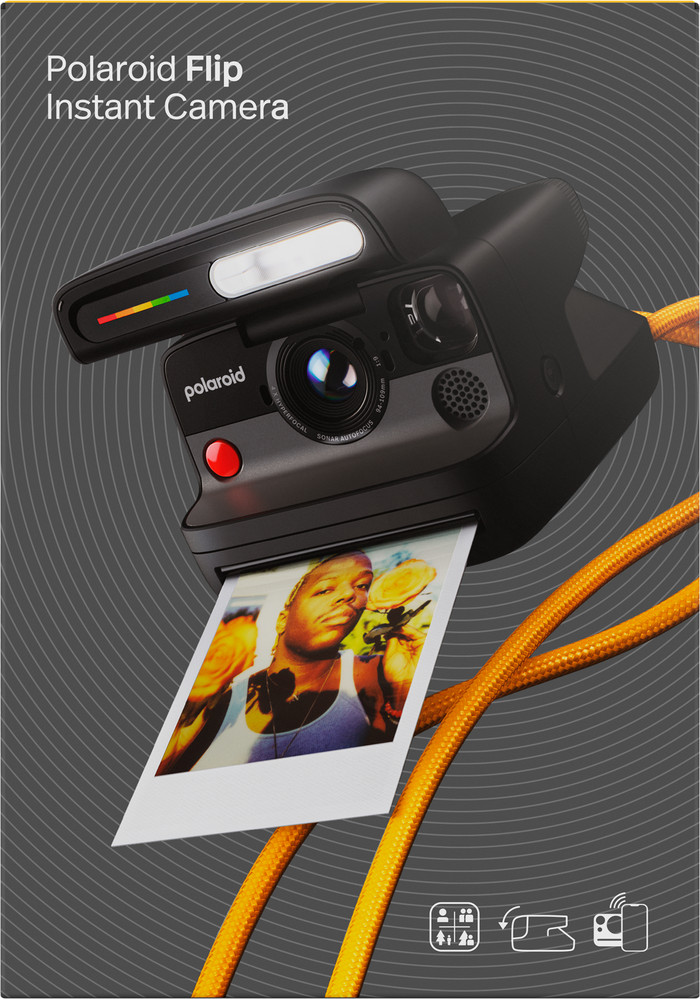 Polaroid Flip Schwarz verpackung