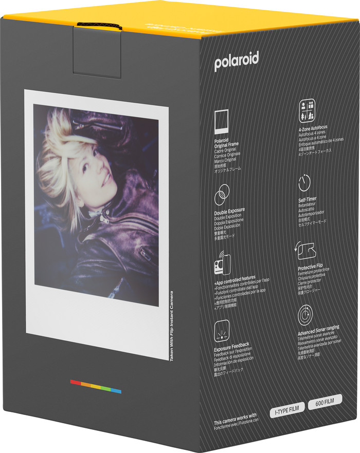 Polaroid Flip Schwarz verpackung