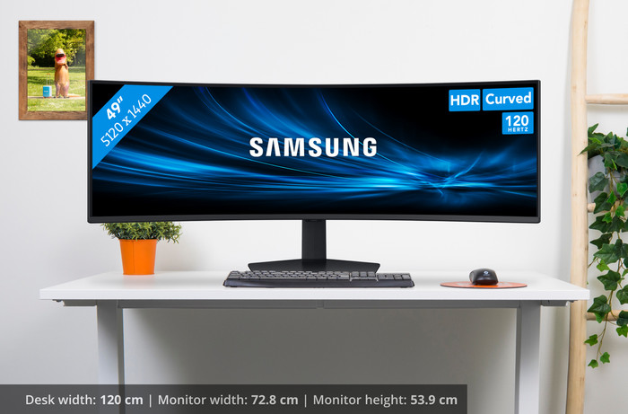 Samsung ViewFinity S9 S95UC LS49C950UAUXEN Curved visual Coolblue 1