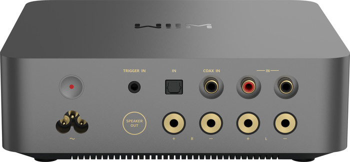 WiiM Vibelink Amp Grijs achterkant