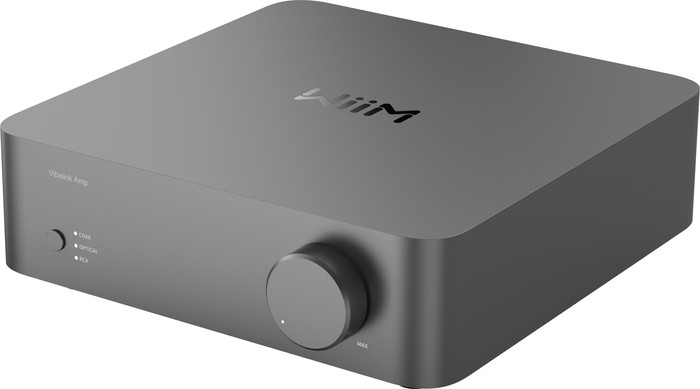 WiiM Vibelink Amp Grijs linkerkant