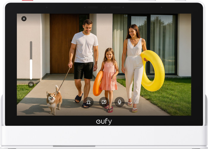 Eufy Solo Cam S340 Duo Pack + Smart Display E10 voorkant