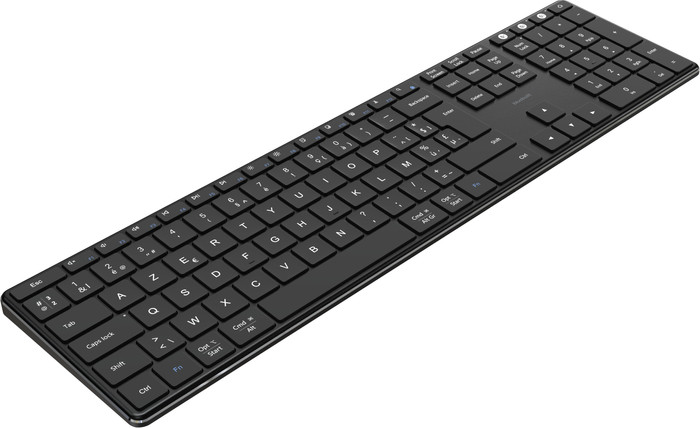 BlueBuilt Draadloos Bluetooth Toetsenbord Pro AZERTY linkerkant