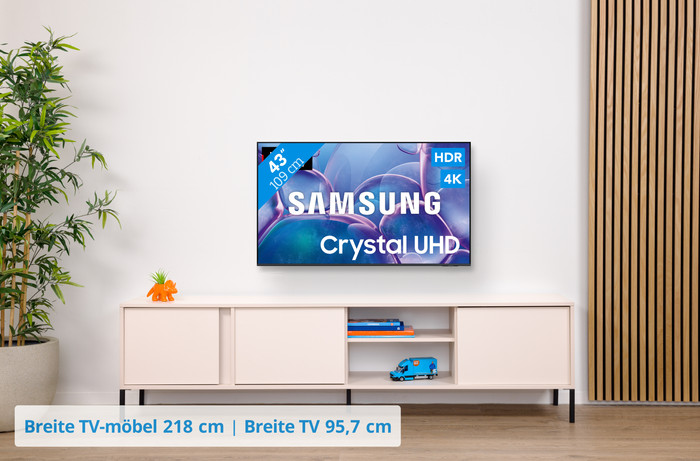 Samsung 43" Crystal UHD U7099F 4K (2025) visuelles Coolblue 1