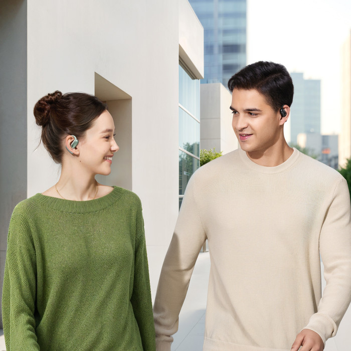 soundcore AeroFit 2 Green product in use