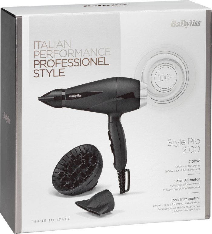 BaByliss Style Pro 2100 6710DE packaging