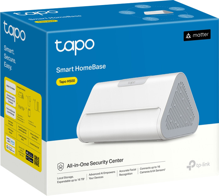 TP-Link Tapo C530WS Duo Pack + H500 Smart HomeBase verpakking