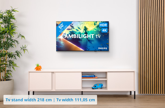 Philips Ambilight 50 inches PUS8000 4K (2025) visual Coolblue 1