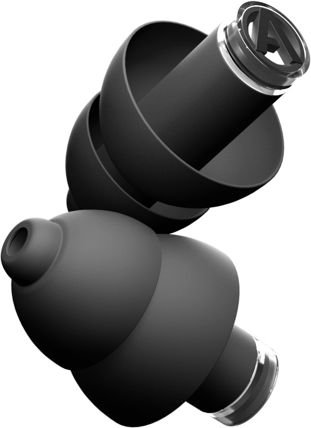 Alpine Partyplug Pro Zwart rechterkant