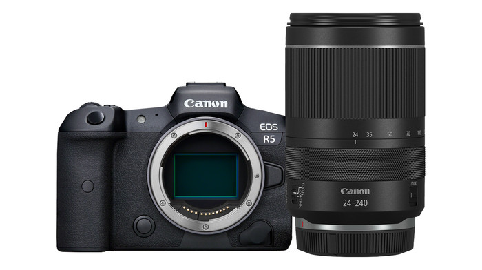 Canon EOS R5 Body + Canon RF 24-240mm f/4-6.3 IS USM Main Image