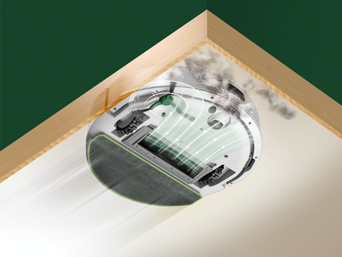 iRobot Roomba 105 Combo White product in use