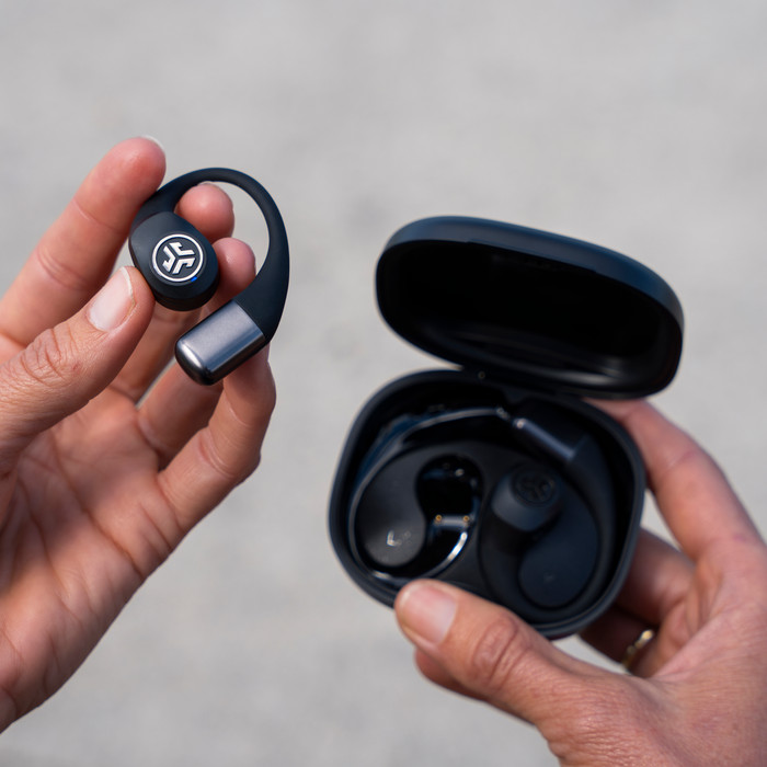 JLab Epic Open Sport Black product in use