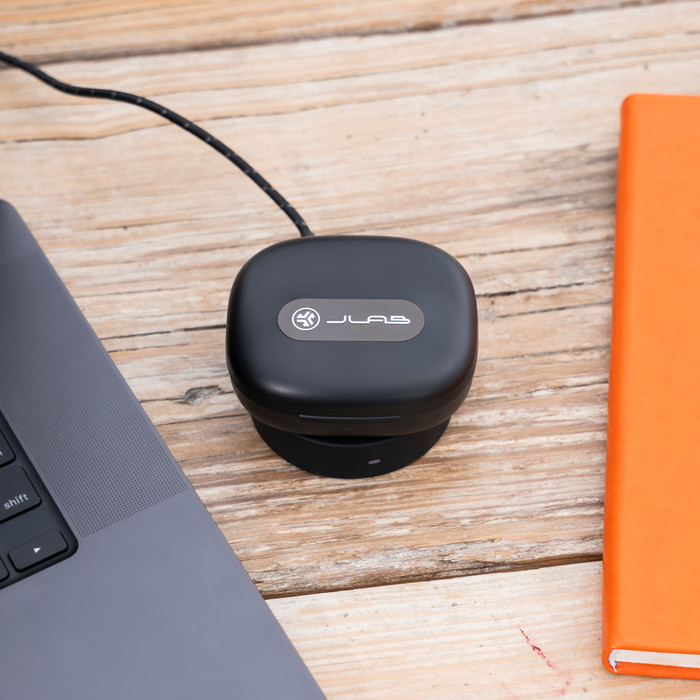 JLab Epic Open Sport Black product in use