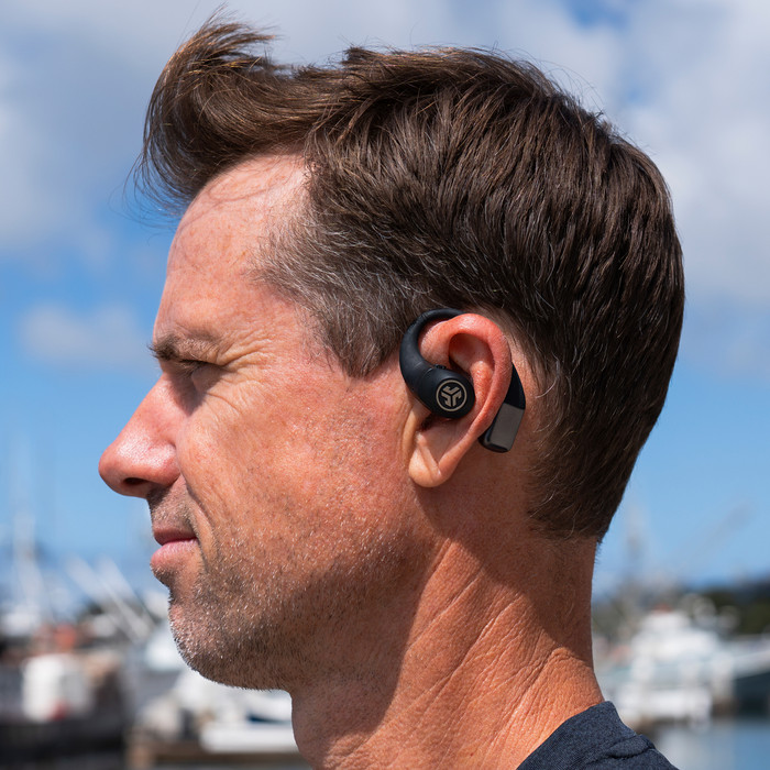 JLab Epic Open Sport Black product in use