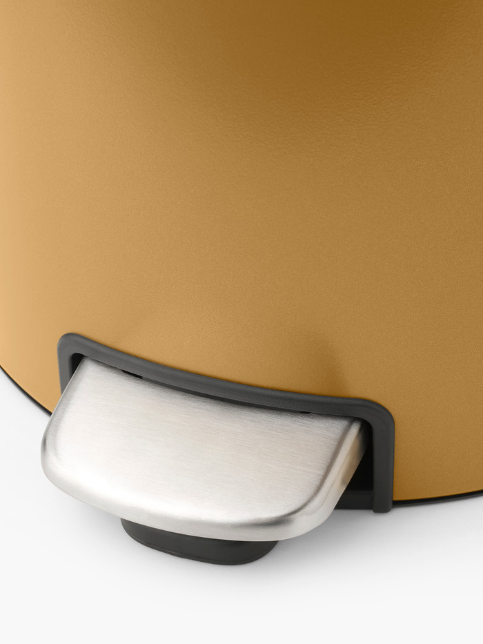 Brabantia NewIcon Pedaalemmer 30 liter Warm Gold voorkant