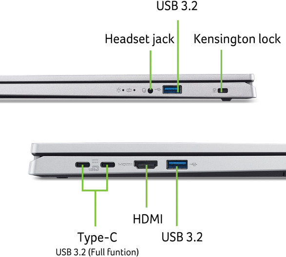 Acer Aspire Go 15 AG15-71P-78K1 visual leverancier