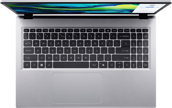 Acer Aspire Go 15 AG15-71P-78K1 bovenkant