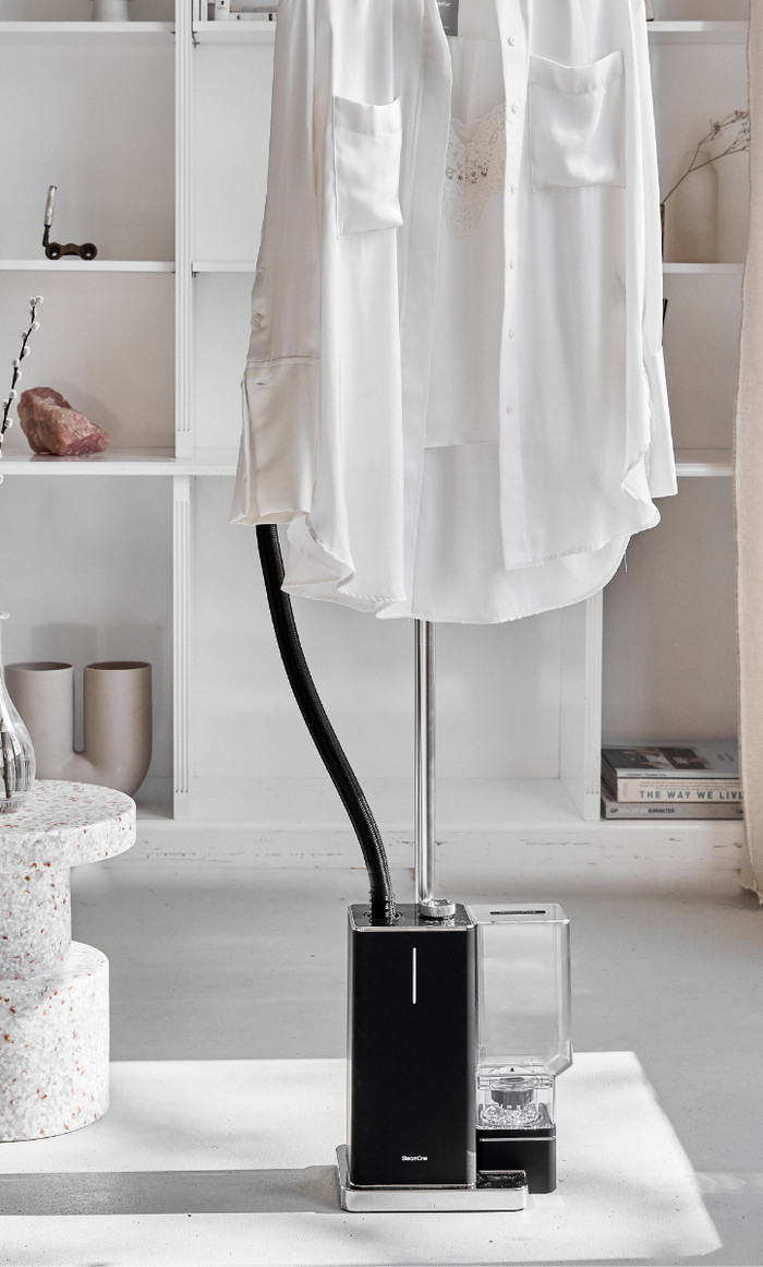 SteamOne George 2 product in gebruik