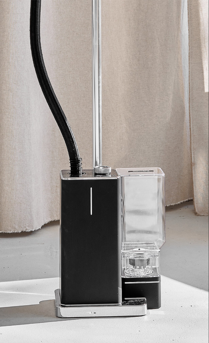 SteamOne George 2 product in gebruik