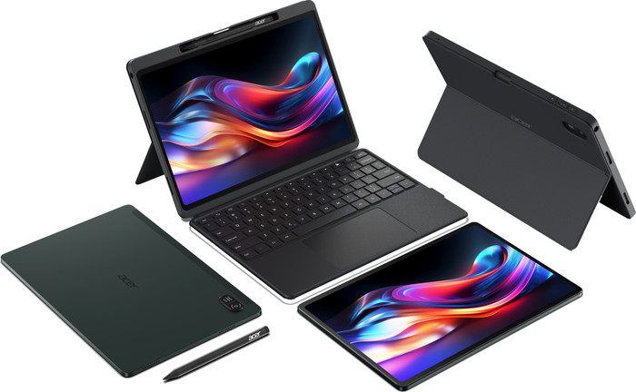 Acer Iconia Tab X12 12,6 inch 256GB Wifi Zwart samengesteld product