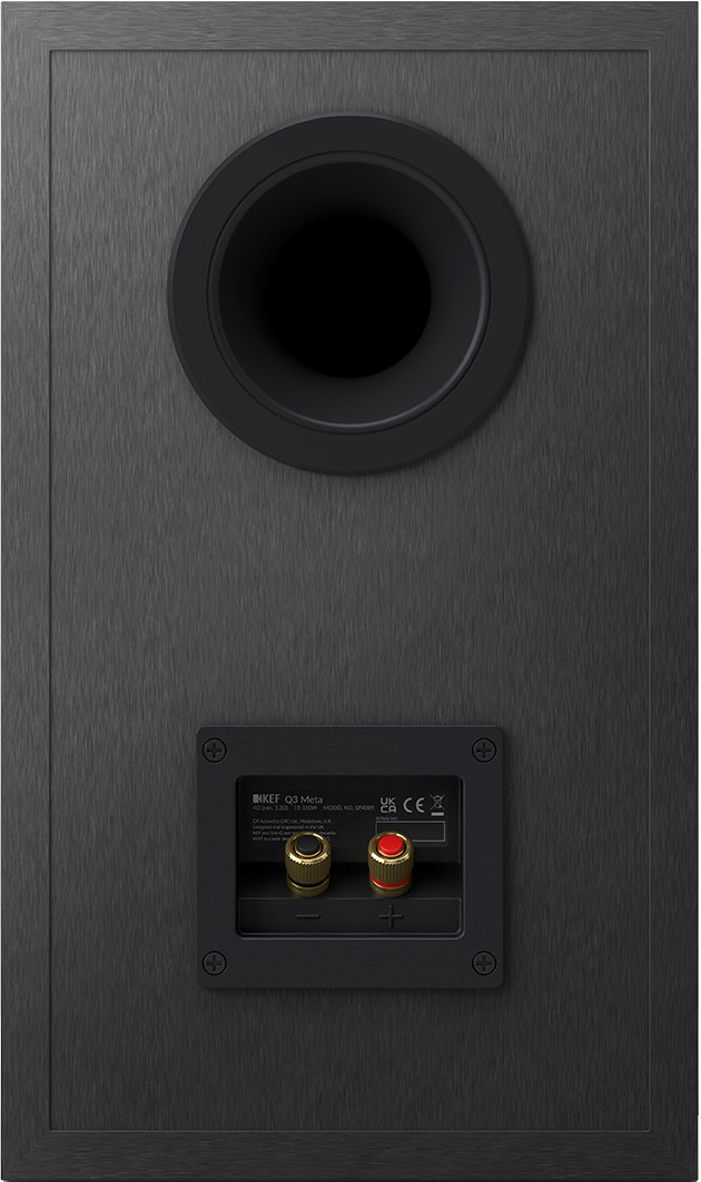 KEF Q3 Meta Zwart (per paar) achterkant