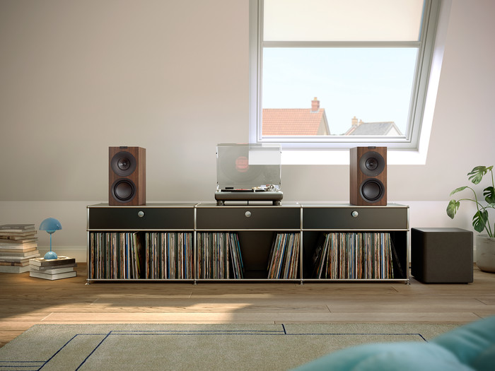 KEF Q Concerto Bruin (per paar) product in gebruik