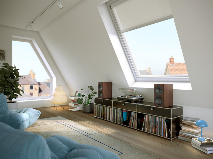 KEF Q Concerto Bruin (per paar) product in gebruik