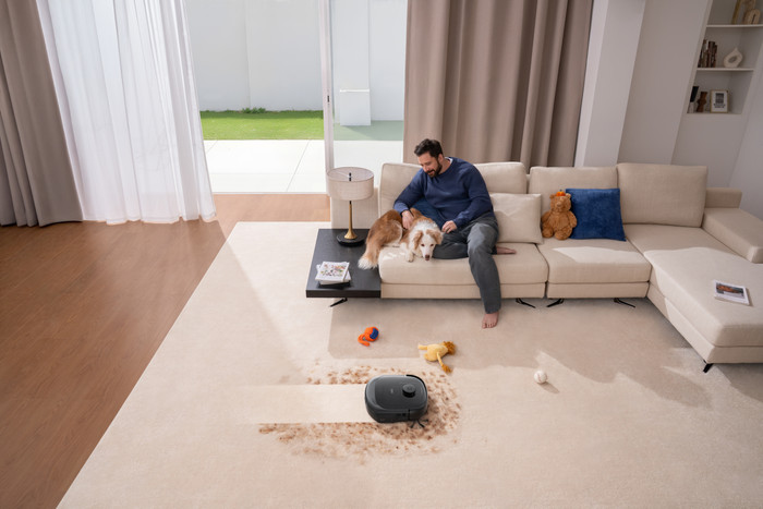 eufy Omni E25 product in gebruik